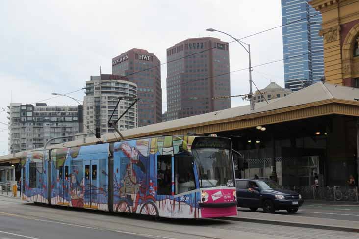 Yarra Trams Combino Art Tram 3509